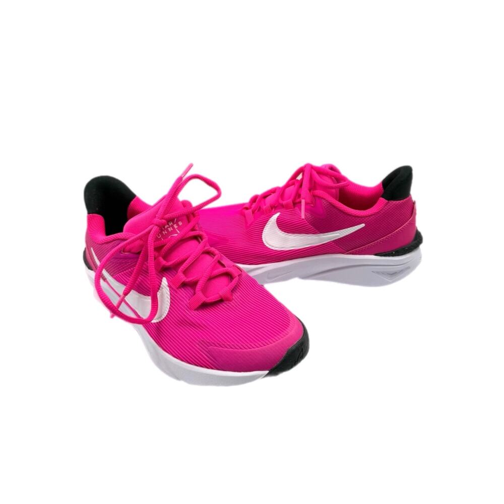 Nike 4.5 Youth Star Runner 04 Magenta Hot Pink Athletic Running Tennis Shoes